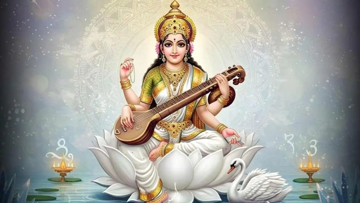 Krishna_1995G's tweet photo. आप सभी को बसंत पंचमी और सरस्वती पूजा की हार्दिक शुभकामनायें। जय माँ सरस्वती 🙏🙏 https://t.co/fUaa0SAEDU