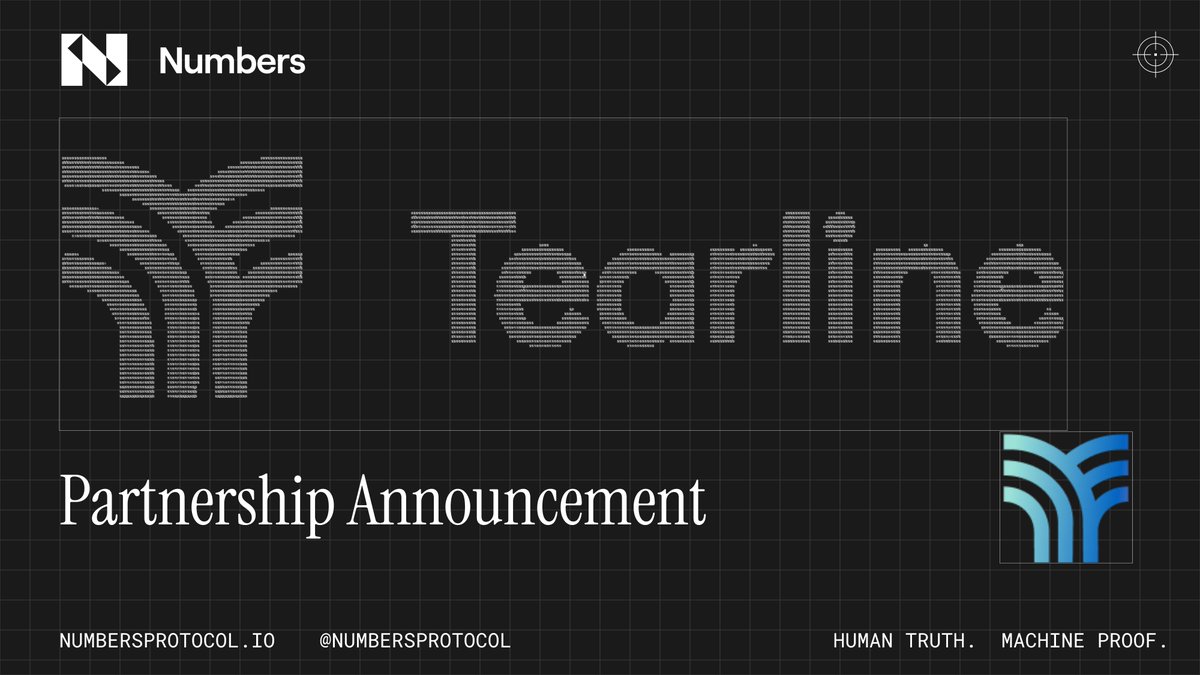 Numbers Protocol (@numbersprotocol) / Posts / X