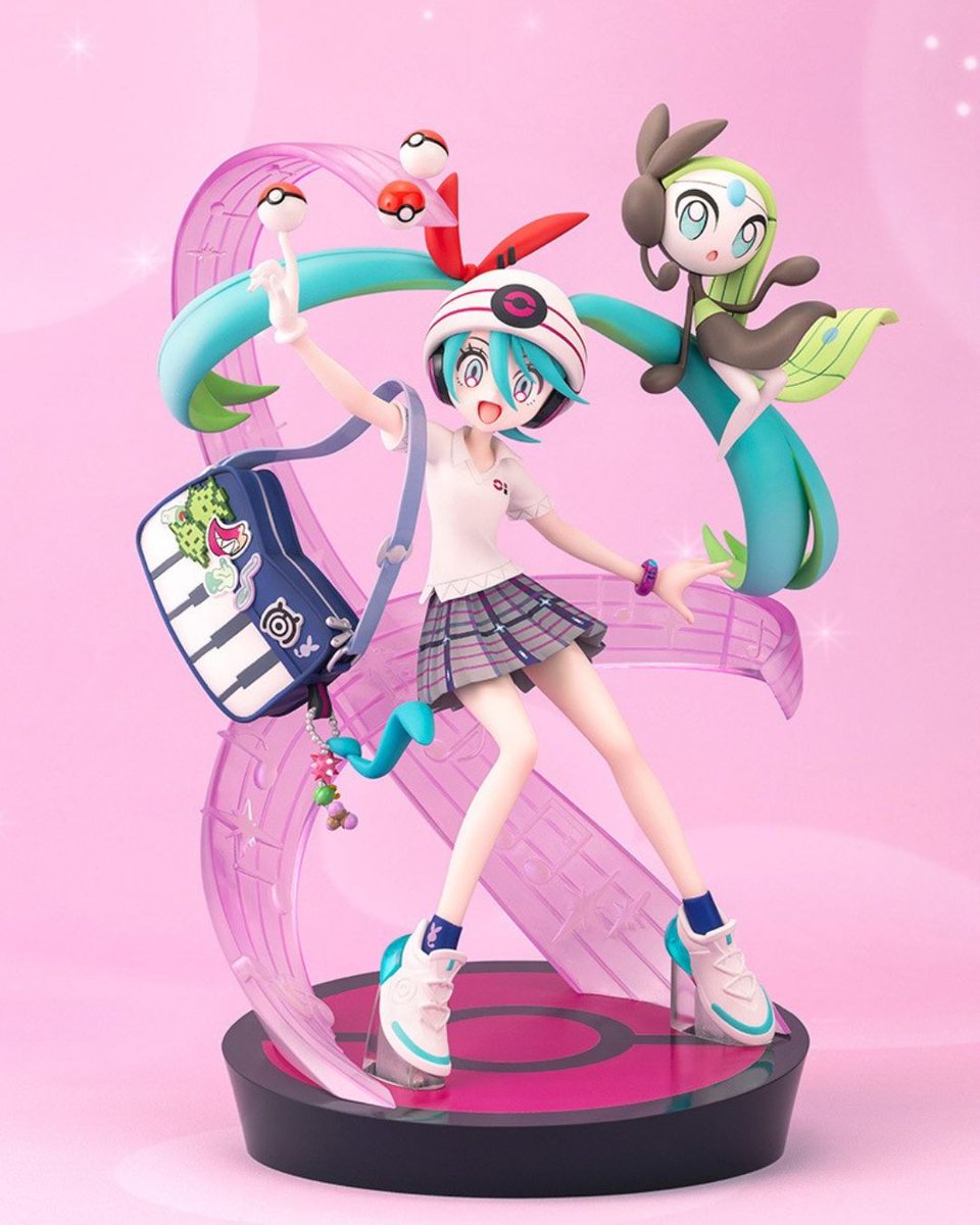 mecchaJP's tweet image. Pokémon Center - 18 Harmony Stages - Hatsune Miku &amp;amp; Meloetta Figure ✨  Coming soon!
#Pokemon #Pokemoncenter #HatsuneMiku