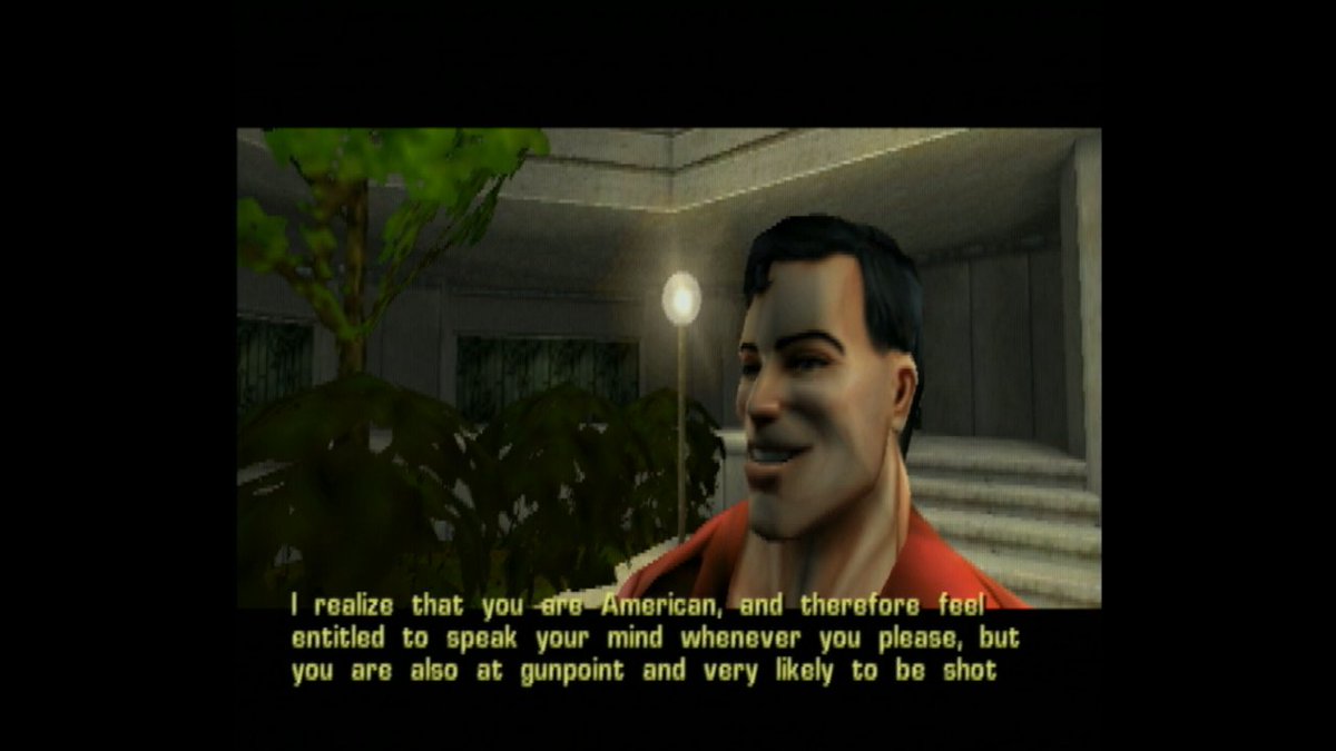 MiniOmegaKing's tweet image. Played more of The Operator: No One Lives Forever! Really the only downside to this game is the forced stealth sections. Other then that, the game is so much fun. Probably gonna take a break for now (maybe) but I do wanna finish this. We'll see. But yeah, fun game!