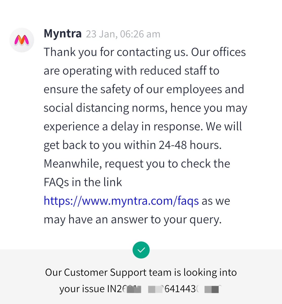 buddynikhil's tweet photo. Hey @myntra 👋
It’s 2026 and I’m truly impressed that you’re still following social distancing norms for employee safety. Love the commitment! 🙌
Just wondering though—how exactly is this helping your end users when the customer experience takes the hit? 🤔 https://t.co/yKD2woFdE4