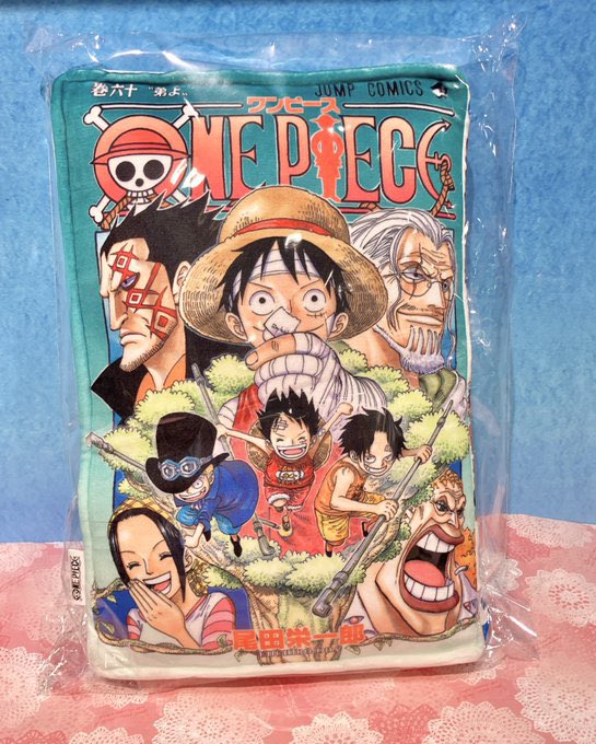 再入荷】原画商品 『ONE PIECE』ジャンプコミックス型クッション (巻六