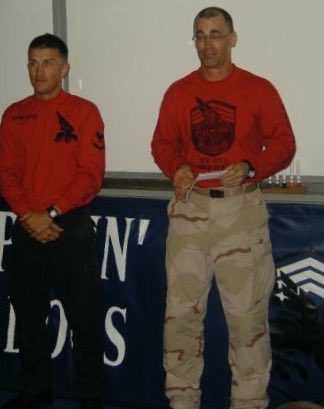 My first re-enlistment. 🥹