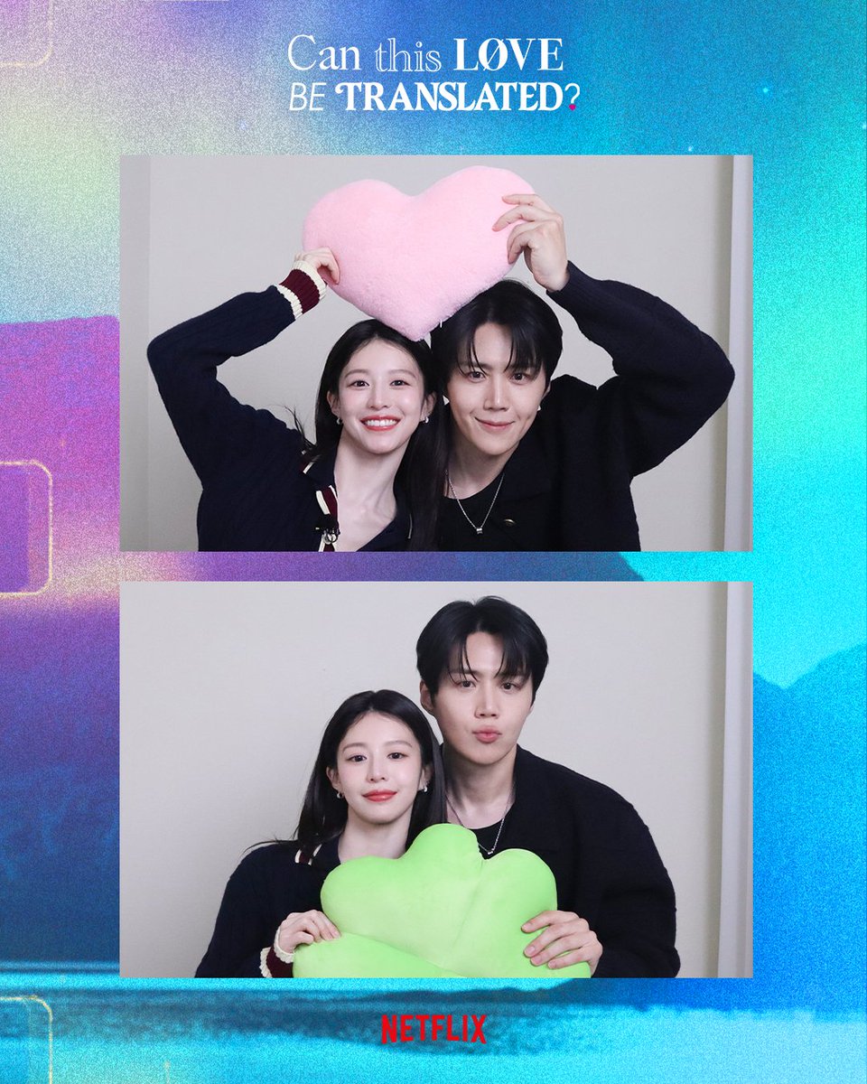 NetflixID's tweet image. Ciailah~ Serasa ada kupu-kupu di perut ngeliat Papago &amp;amp; Mamago asik di photobooth 🥰🥰🥰

📺: Can This Love Be Translated?