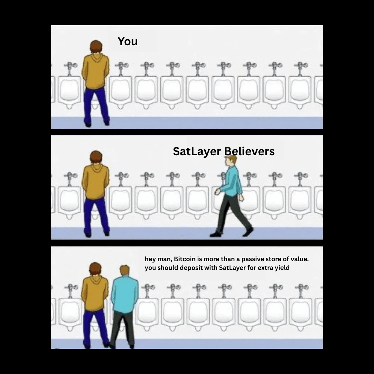 satlayer's tweet image. sorry not sorry 🙂‍↔️