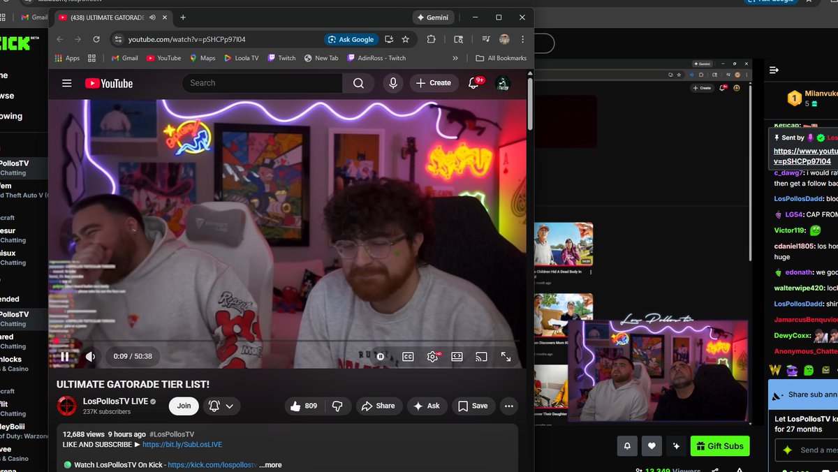 Done!! <a href="/LosPollosTV/">Los 🍇</a>  Let me get a follow!!