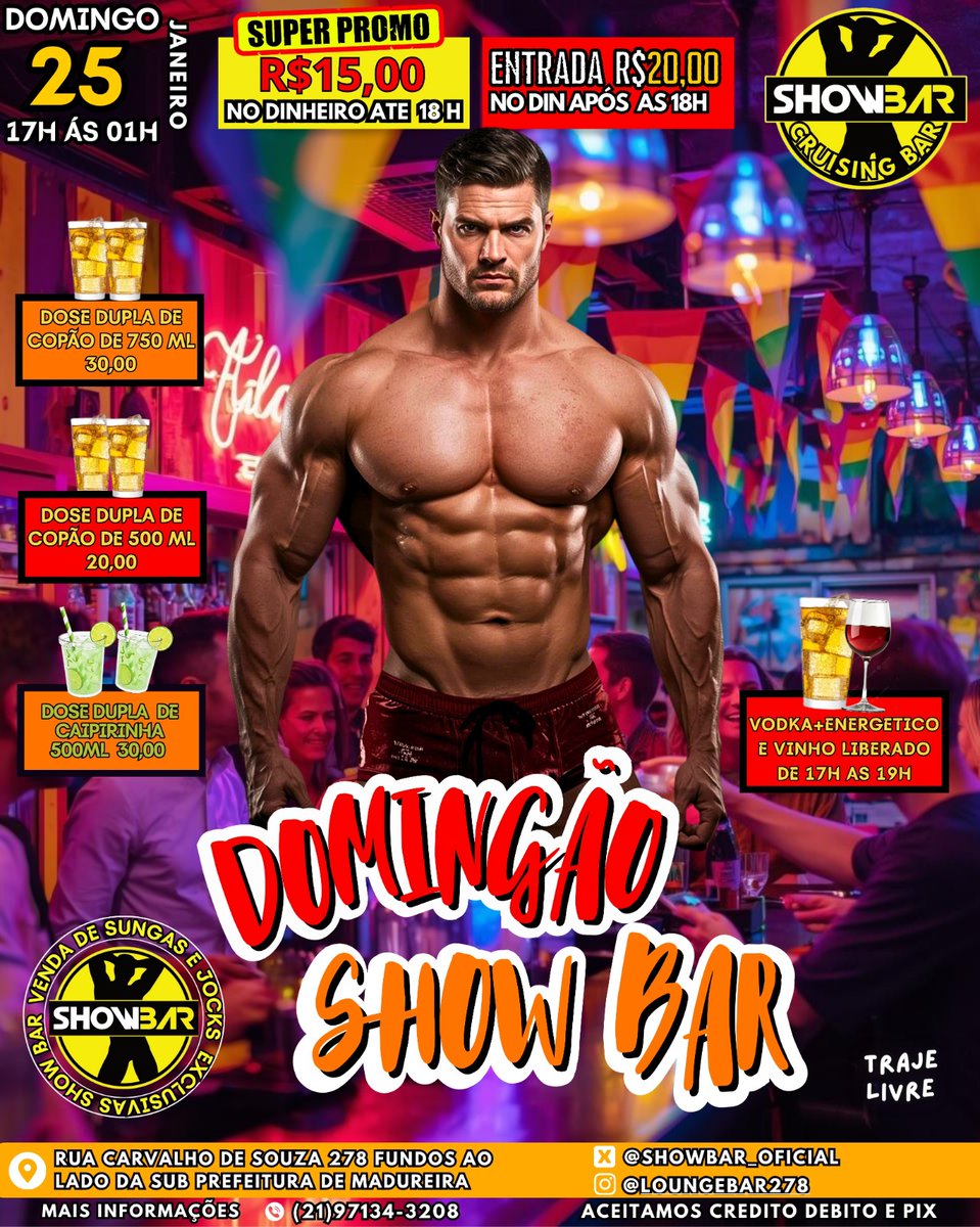 ⭕Fique de olho nas novidades!⭕

*INSTAGRAM (NOVO)*
instagram.com/loungebar278?i…

GRUPO OFICIAL
chat.whatsapp.com/LUQMXe4ZKjS2Sn…

GRUPO EVENTO OPEN DRINK 
chat.whatsapp.com/KnfNNKPCT2KHjj…