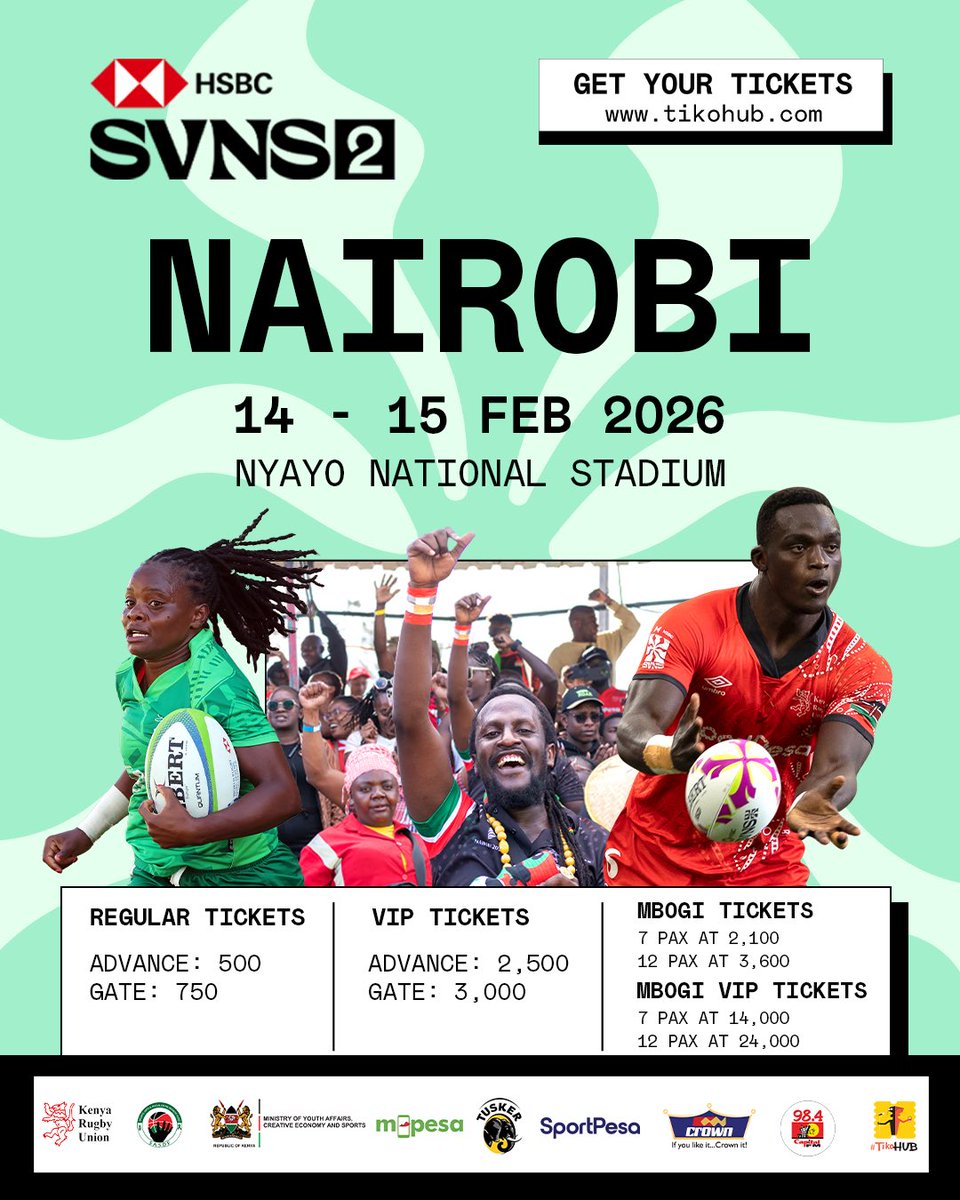 Image for the Tweet beginning: Nairobi, it’s your turn 🇰🇪🔥

The