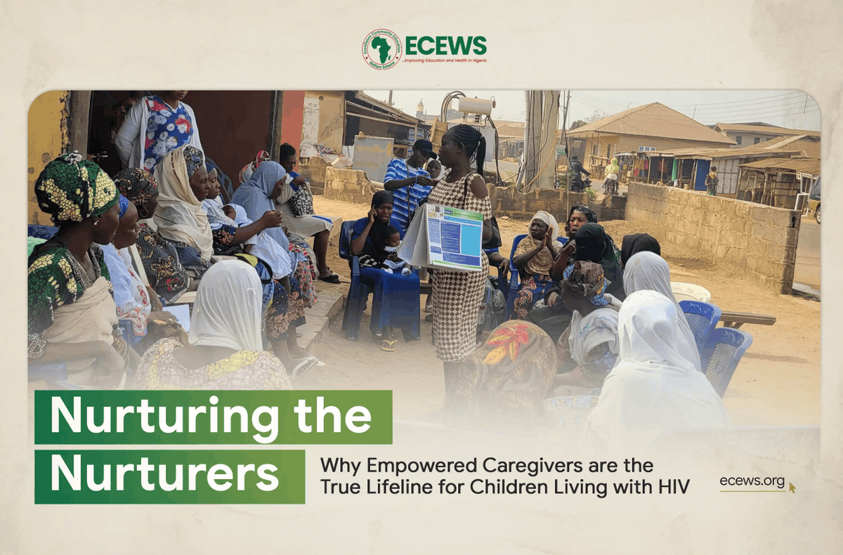 Caregiving shouldn't be an isolated struggle. 🤝

Through the SPEED Project, <a href="/ECEWS/">Excellence Community Education Welfare Scheme</a> is transforming the narrative by building community systems that empower caregivers &amp; ensure long-term adherence for pediatric HIV success.

Read more: ecews.org/blogpost/empow…

#HIV #GlobalHealth