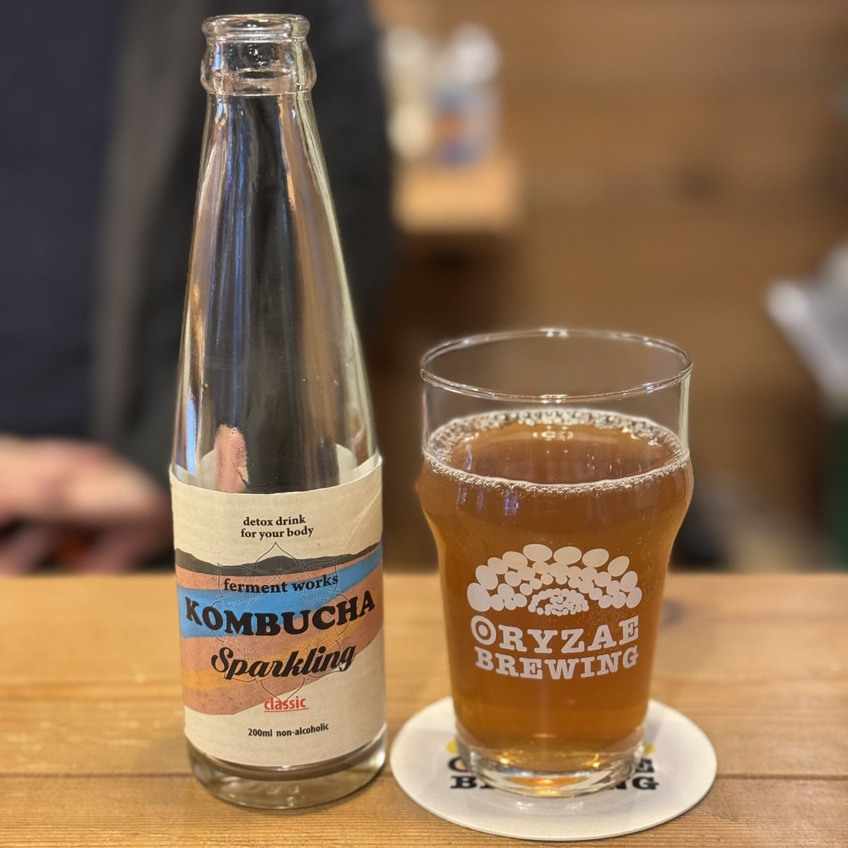 k97025's tweet photo. #craftkombucha
#FermentWorks
#NoneAlcoholKombucha
#KombuchaSparkling
#DrinkLocalCraftKombucha https://t.co/cmj441Ddh4