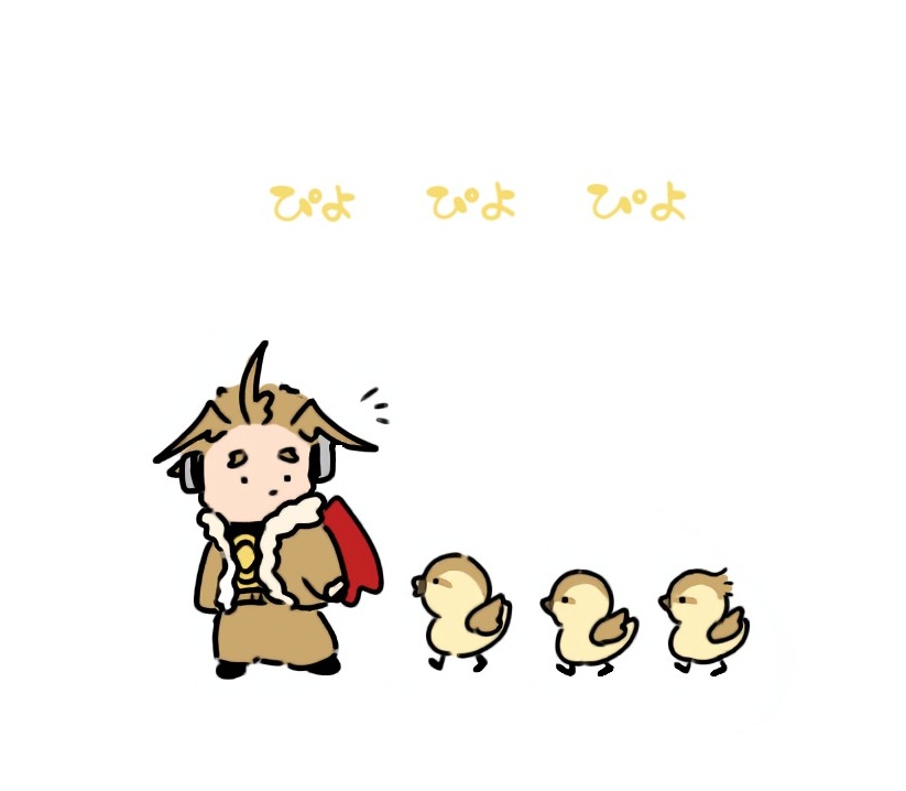 mimimaru_77's tweet photo. 親ガモ🦆と間違えられるホ https://t.co/F7NMeBkaqg