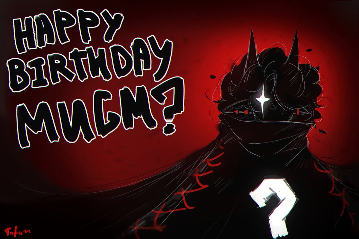 Trewwool1's tweet image. hbd mugm underscore
.
.
#mugmfanart