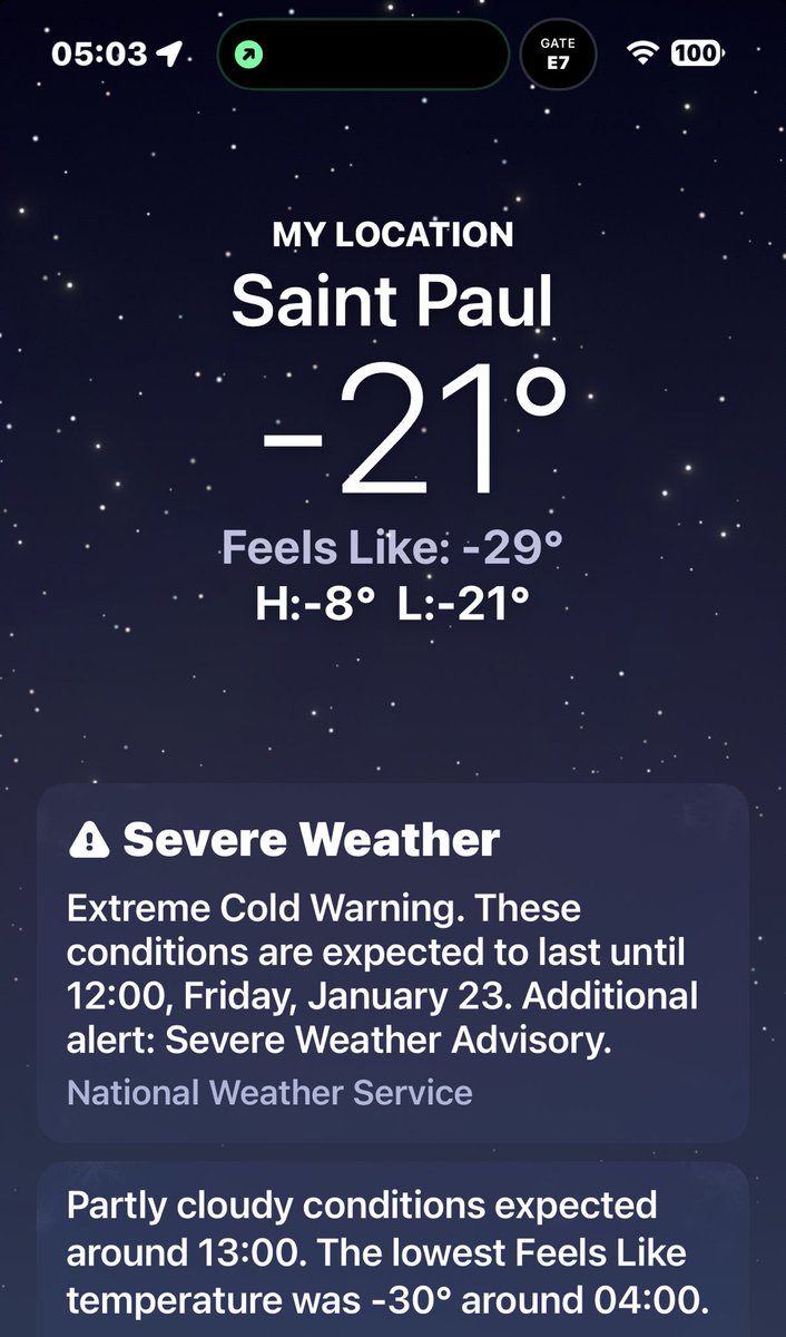 Thankfully I’m heading home today. This is just nuts. 

Happy Friday everyone!