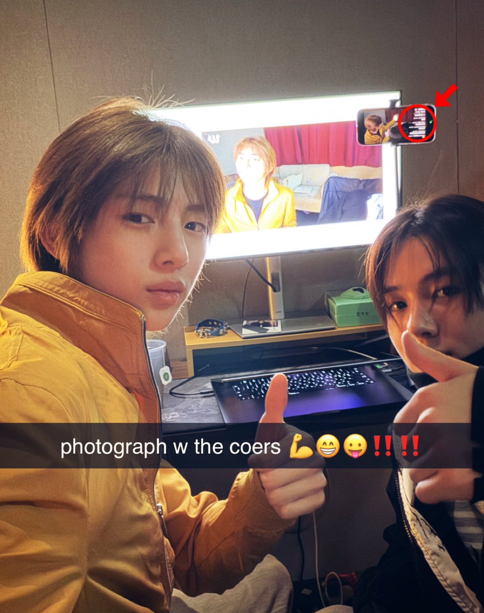 jjuflms's tweet image. first photo w cortis… kinda nervous