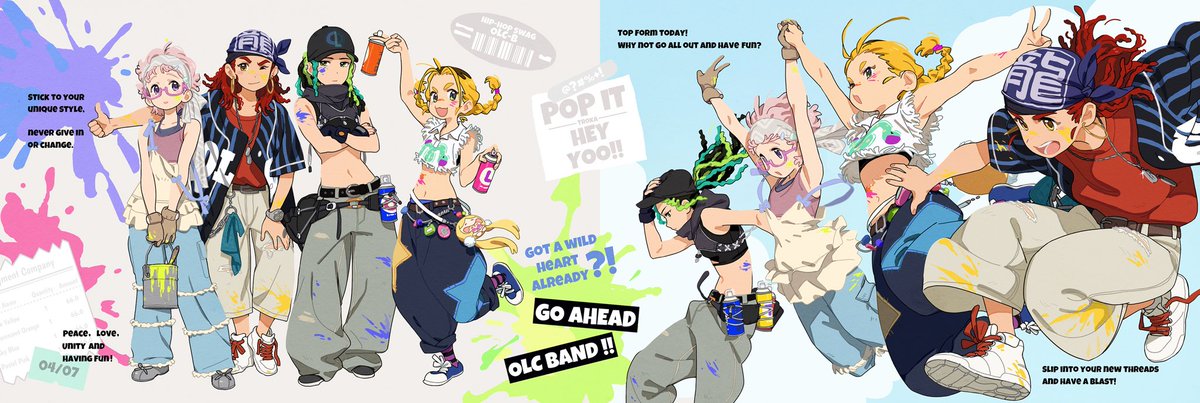HEY YO!

#oc #olc #オリジナル