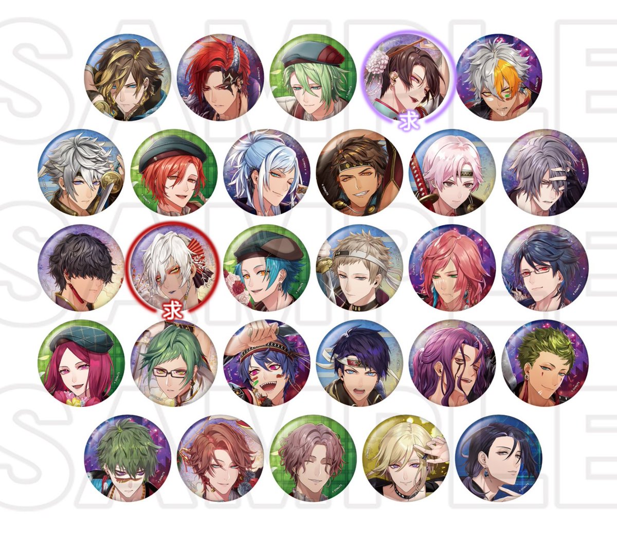 交換】ブラスタ 6.5周年 オリショ 缶バッジ フォトカ 譲）画像参照 求