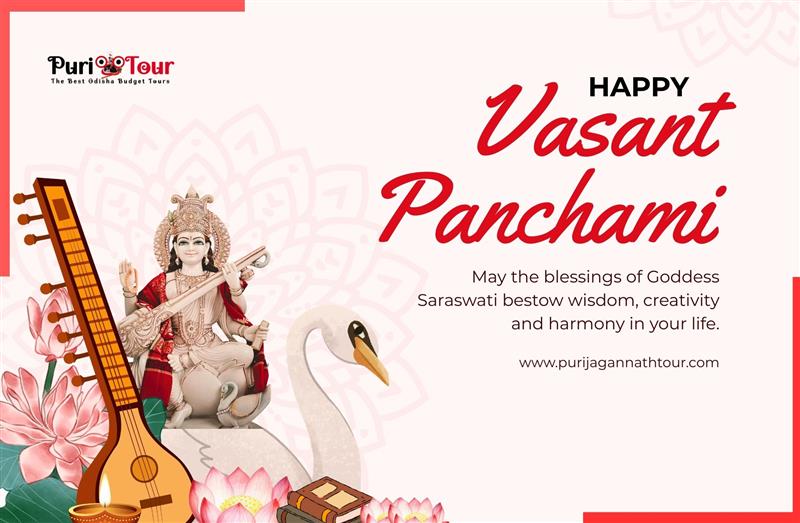 jagannath_tour's tweet image. 🙏Celebrate Vasant Panchami, the festival that marks the arrival of spring and honors Goddess Saraswati! Join us in vibrant festivities, offering prayers for wisdom and knowledge this beautiful season!
#puritour #happybasantpanchami #saraswati #festival #goddess #puja #love
