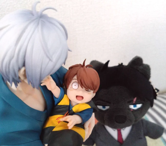 届いた!あまりに興奮しながら開封してたので猫が不審がって見にきた