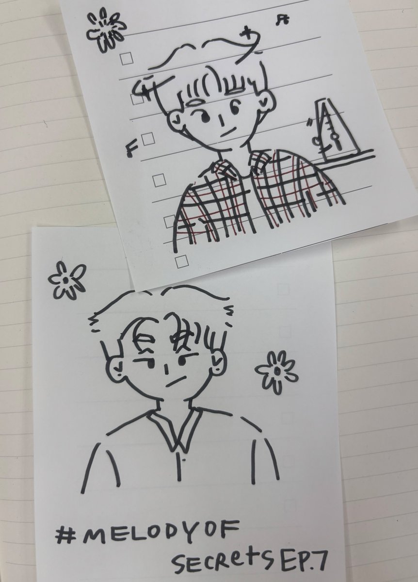 — แวะมาวาดฟอสบุ๊ค แทนคุณบทเพลงมาฝากทุกคน รอเช็คชื่อระหว่างรอดูอีพี 7 วันนี้แล้ววว ✨✍️💘

#MelodyOfSecretsEP7