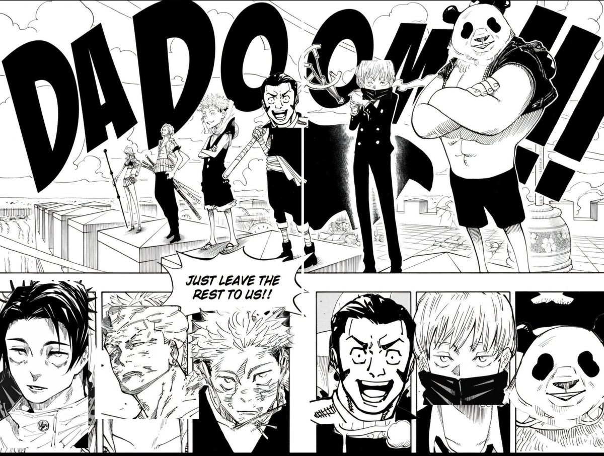 Sitback101's tweet image. Maki's dad would low diff and capture her then we would get a rescue arc where the guys fight the zenin clan