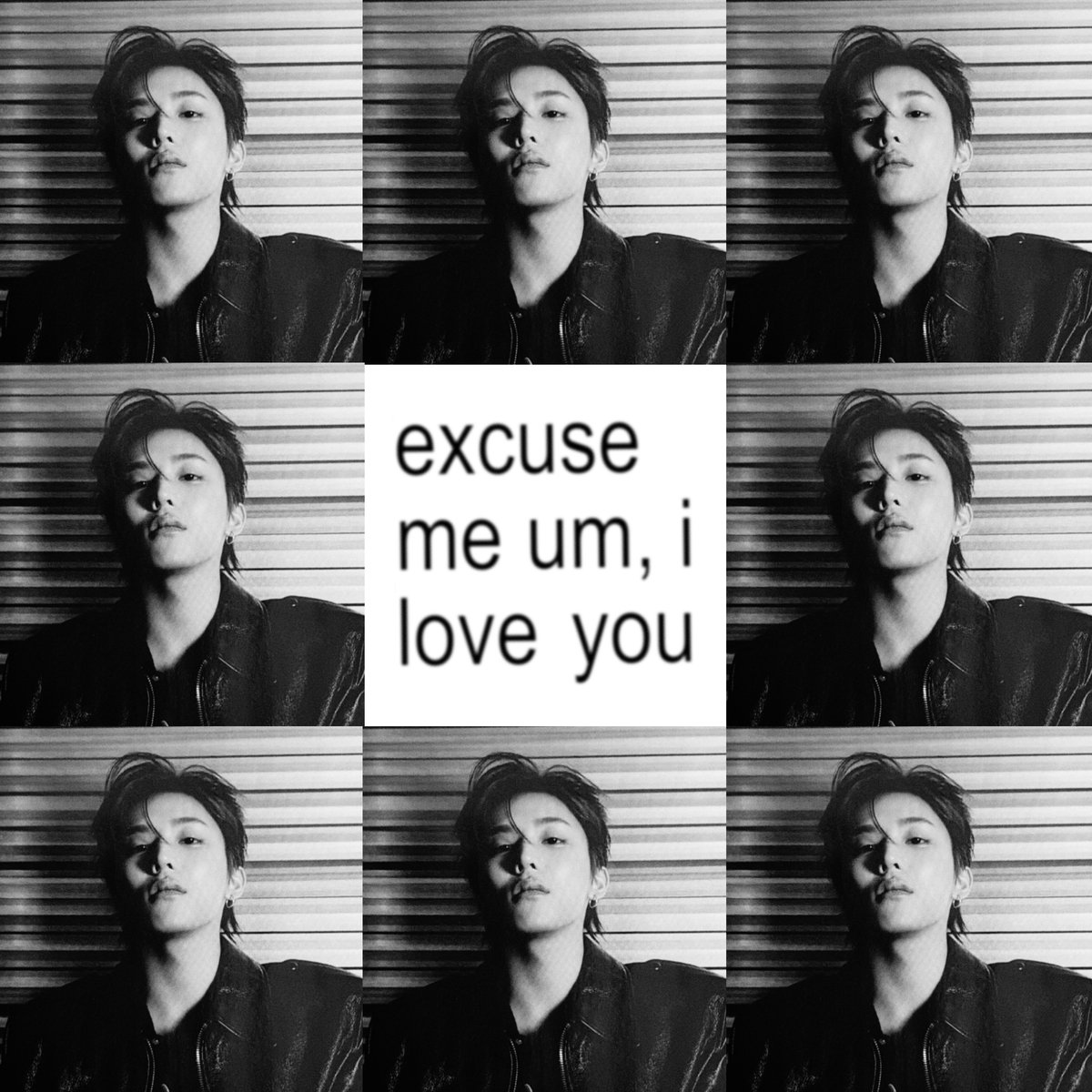 Excuse me um, i love you 🖤

#PARKJEONGWOO #박정우 
#TREASURE #트레저