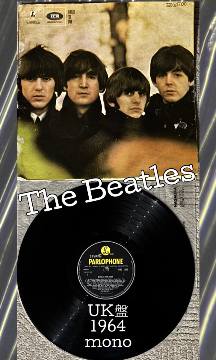 🙇 本日の締めは The Beatles『Beatles For Sale』UK盤1964年monoKT