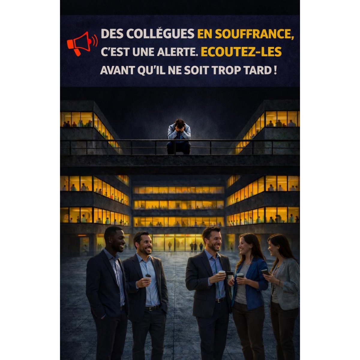 CATCONF1's tweet photo. Personne ne doit affronter la souffrance au travail seul.
La CAT vous écoute en toute confidentialité et vous accompagne dans vos démarches. https://t.co/QmhOXAuaY5