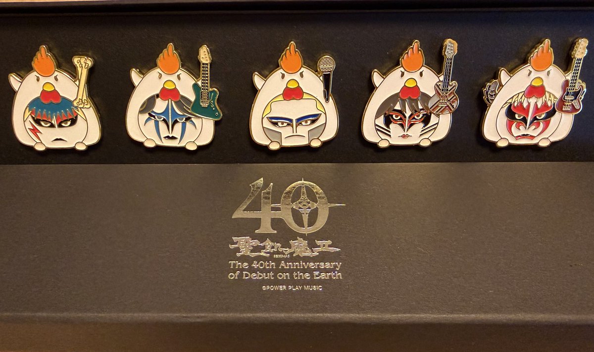 聖飢魔Ⅱ/ピンバッジ14点セット 聖飢魔Ⅱ/ピンバッジ14点セット