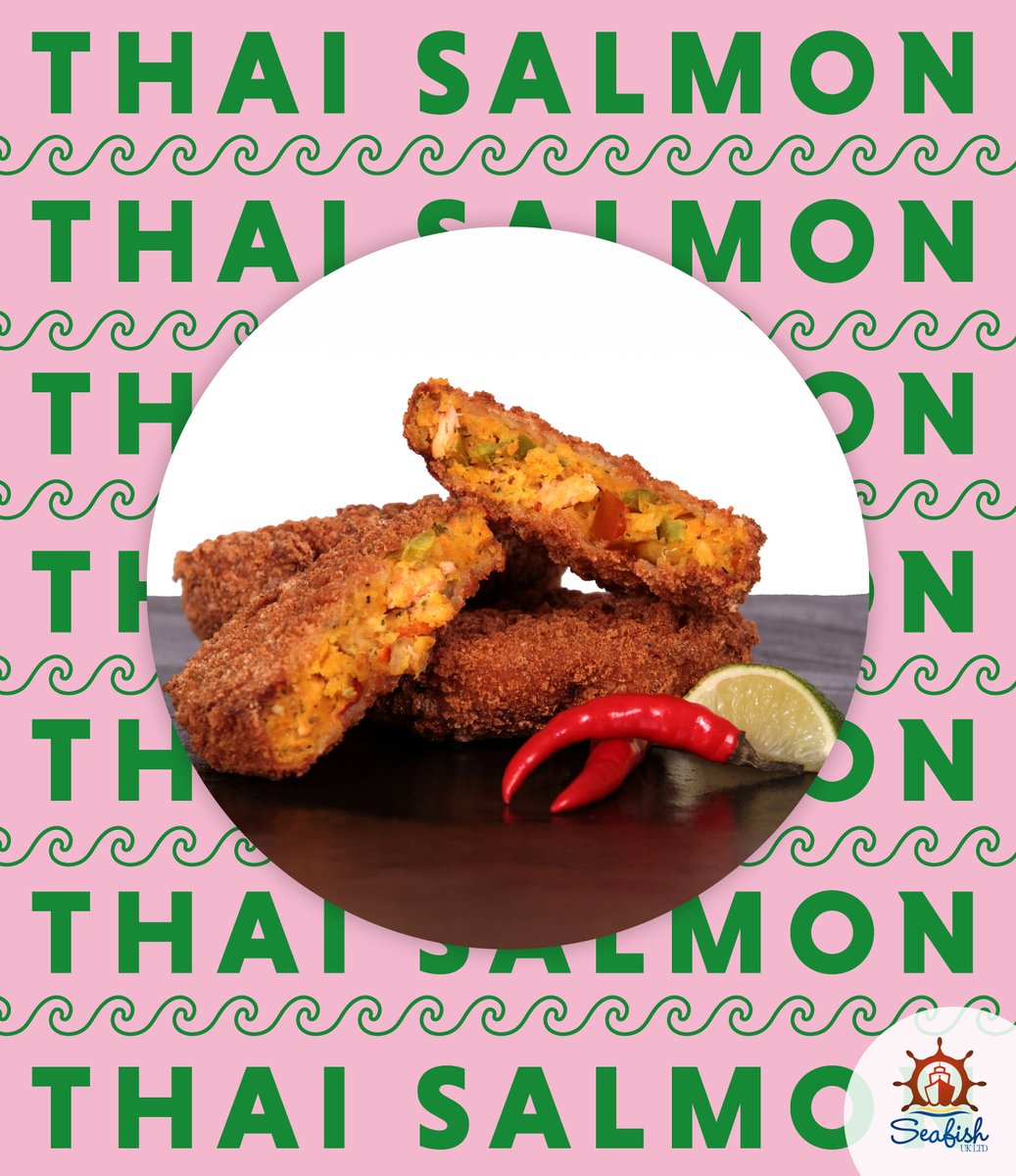 Seafishukltd's tweet photo. Flavour Profile Fridays ✨🐟🎨

Same fishcakes. Two very different flavour vibes.

🇹🇭🌶️ Thai Infused
🌿🐟 Salmon &amp; Dill

This week, it’s all about fishcakes — proving that one product can deliver completely different eating experiences depending on the flavour profile 🍽️💡 https://t.co/SRrmTnP6Sl