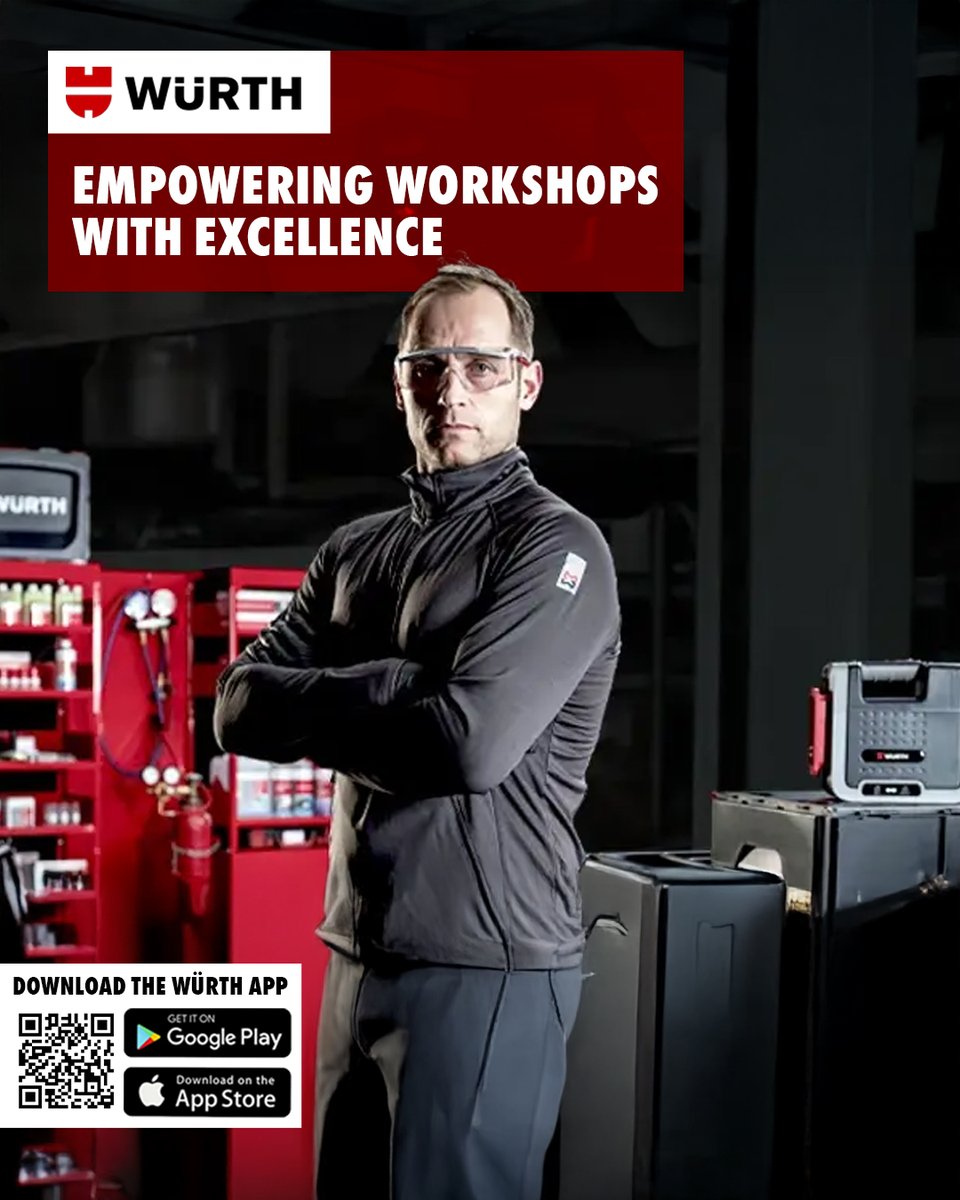 Würth Solutions for Workshop and Garages

Buy Online: wurth.ae/uae/workshop_s…

#Würth #Würthproducts #Products #Quality #Workshops #Carworkshop #Autogarage #Carcare #Autocare