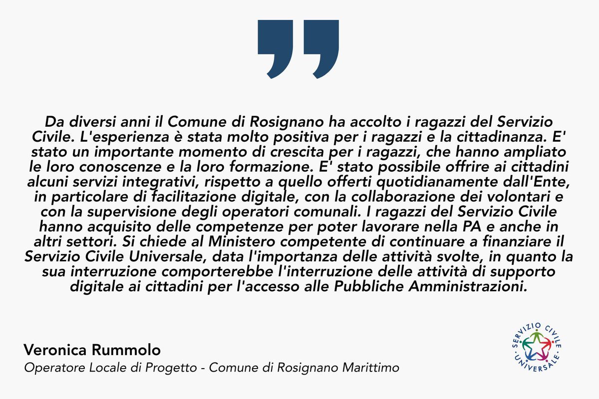 Forum ServizioCivile tweet media