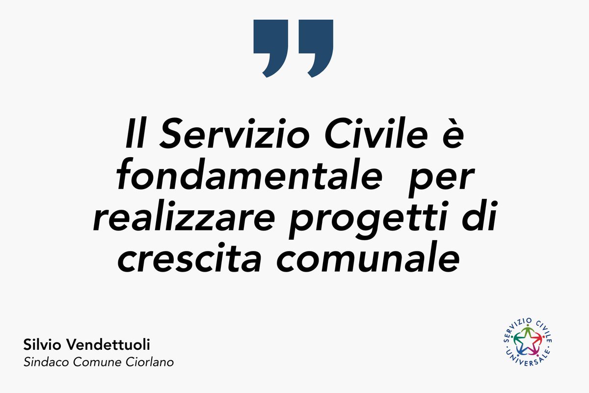 Forum ServizioCivile tweet media