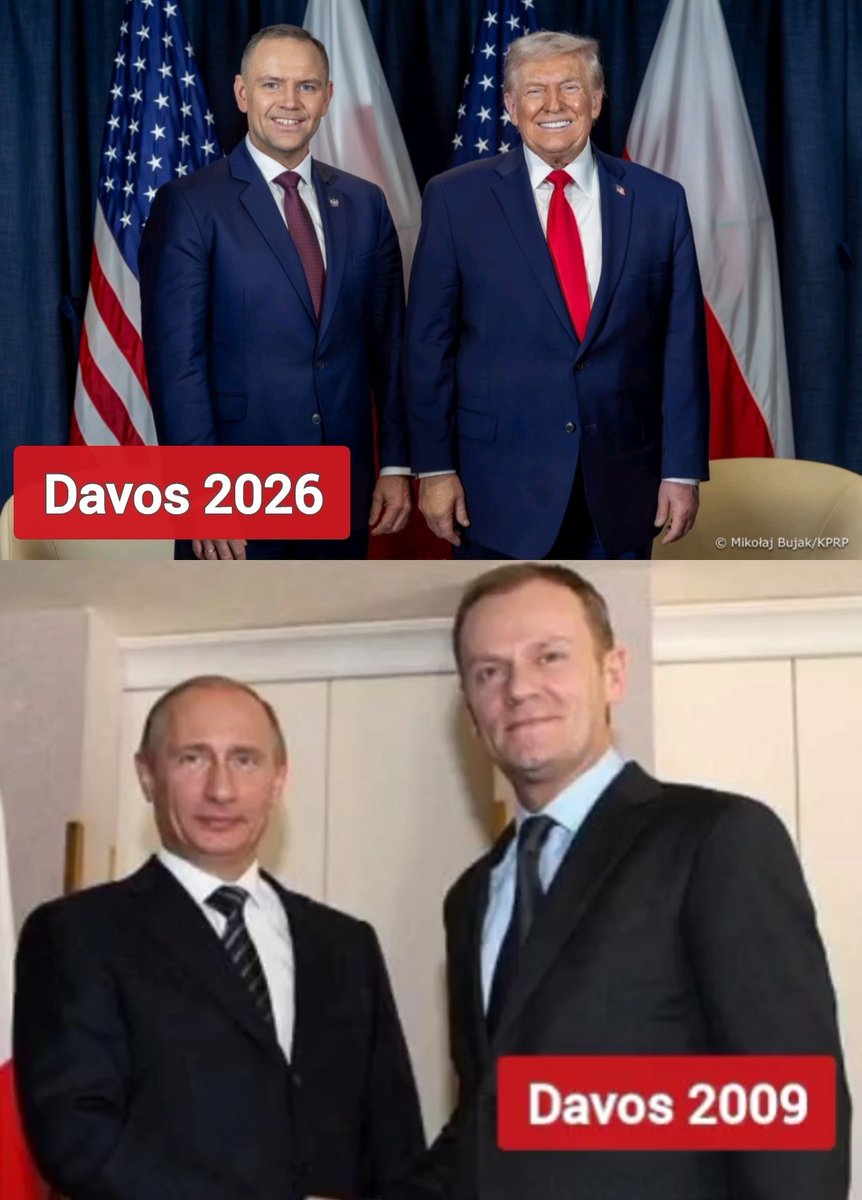 Jedni w Davos ubijali interesy z Rosją, a inni z USA.
Taka subtelna różnica 🤷