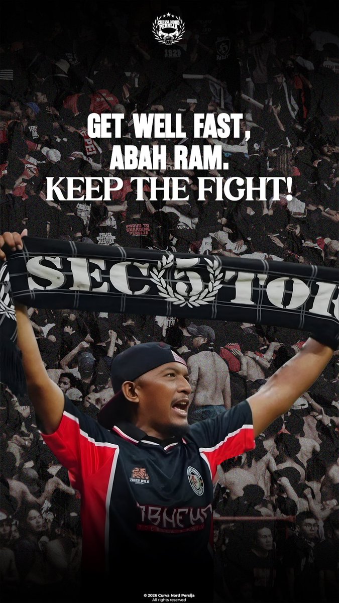 Lekas pulih, bah <a href="/MR_SevenNine/">abahRam</a>! ✊🏾