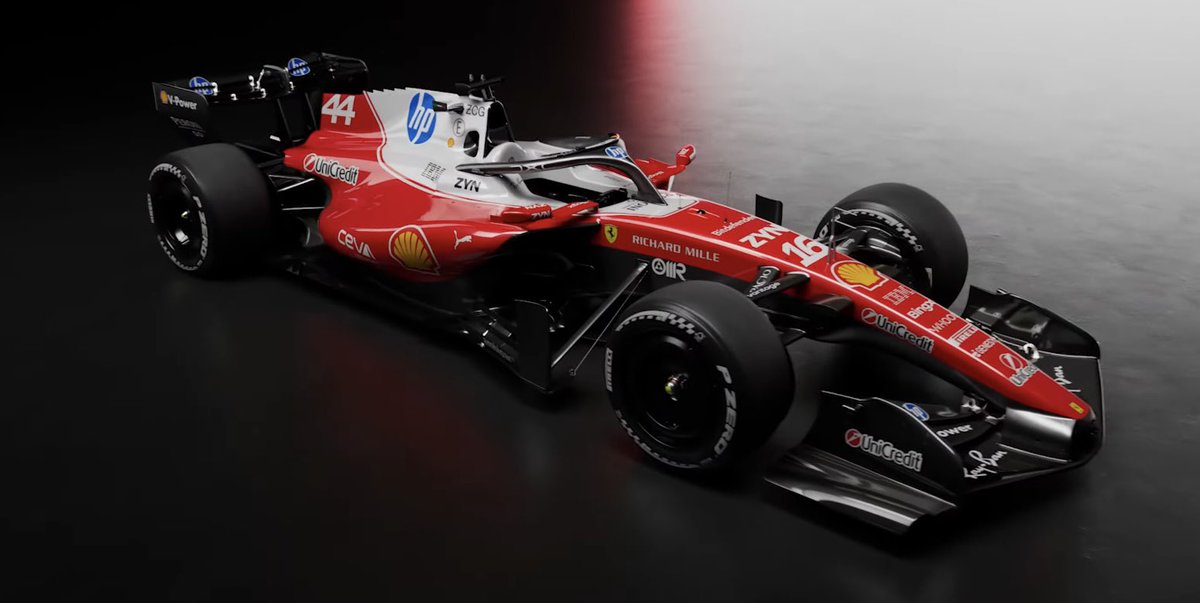 Aperta's tweet image. Okay I really like this, back to gloss as well. The grid is absolutely cooking this year with liveries
