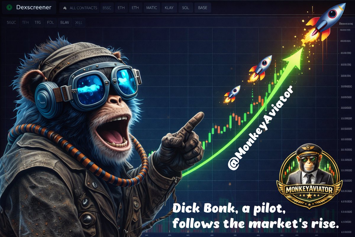 MonkeyAviator's tweet image. Mafia Monkey Aviator Team

🚀💎🚀 #memecoin 
@MonkeyAviator 
@Cointelegraph 
#Bitcoin @grok #MemeCoin @WhaleCryptoGems @pepecoineth @dogecoin @Shibtoken