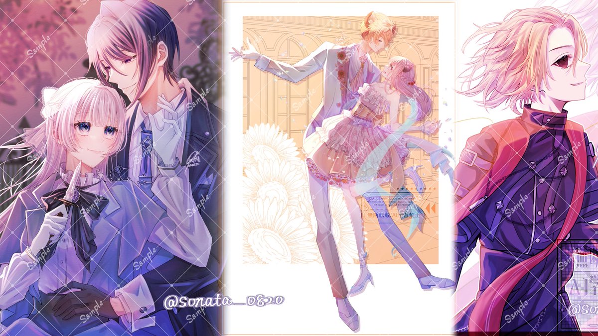 sonata_0820's tweet image. 🎀イラスト無償企画🎀

参加方法▶ フォロー+RT+いいね
当選人数▶ 1人
締切▶ このポストが消えるまで

夢絵、コテ同、単体絵なんでも可能。
描写人数2人までの胸上イラスト予定です🙌🏻💞

御依頼優先ですので気長に待てる方のみ🙇‍♀️

#無償イラスト企画 #イラスト企画 #夢絵企画  #夢絵無償企画