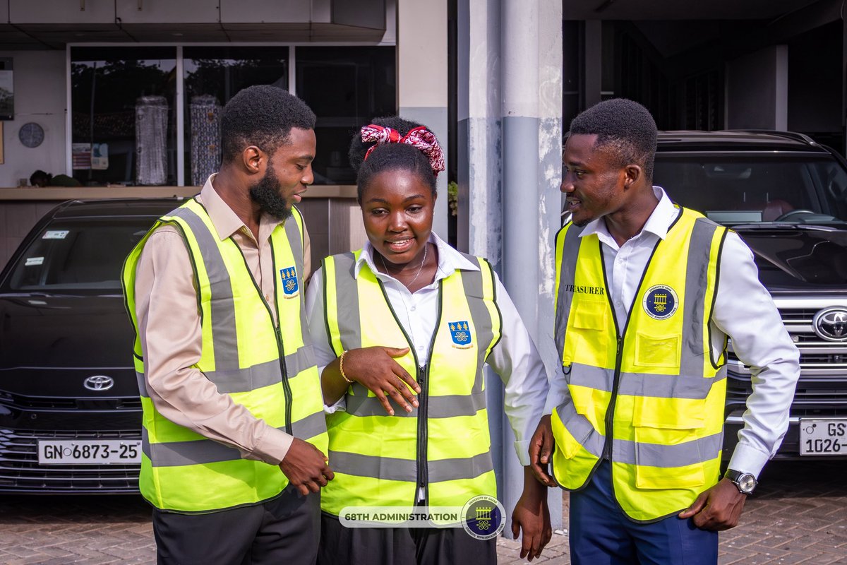 gyampoebenezer's tweet photo. As Vice President of the UGSRC, I am honored to welcome all freshers to campus. This semester begins with renewed energy and purpose, guided by the UGSRC Rescue Team’s mission — to champion student welfare, strengthen academic excellence, and ensure that every voice is heard. https://t.co/P43kyJuEJj
