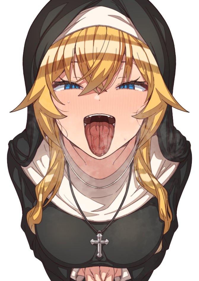 『聖なるご奉仕』の企画に以前投稿した絵を修正して参加しています。 
受注中ですのでよろしくお願いします!😇🥰
https://t.co/ycJ9lLucQs 