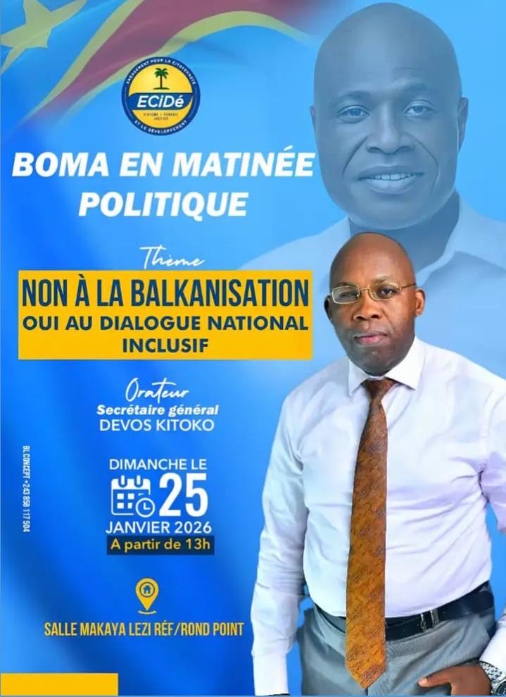 La ville de Boma, ton tour arrive