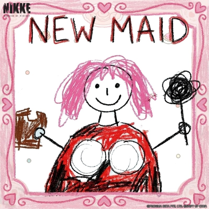 NIKKE_en's tweet photo. 【A New Maid from Maid For You Is Coming】

Head Maid Cocoa has specially prepared a pamphlet to welcome the new maid.
Commanders, can you figure out who she is?
Click the image and tell us your guess.

#NIKKE #NewMaidNIKKE