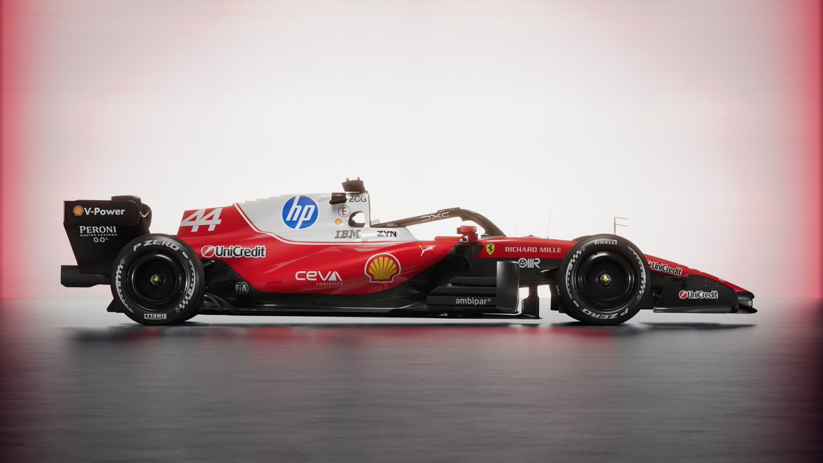 F1's tweet image. Pretty in red ❤️

What do you think of @ScuderiaFerrari's updated look for 2026? 👀👇

#F1