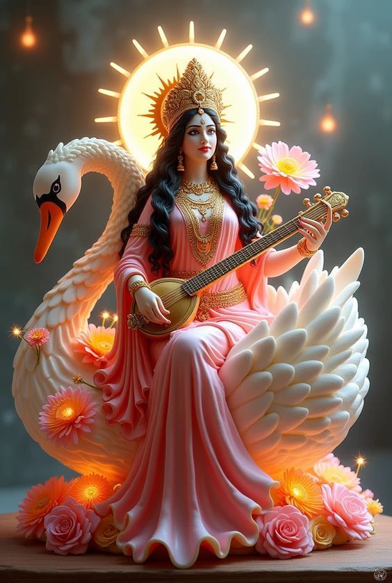 Krishsarkar69's tweet photo. বিশ্বরূপে বিশালাক্ষী বিদ্যাং দেহি নমোহস্তুতে 🙏 Happy Saraswati Puja ❤️ https://t.co/WwdcdteiOq