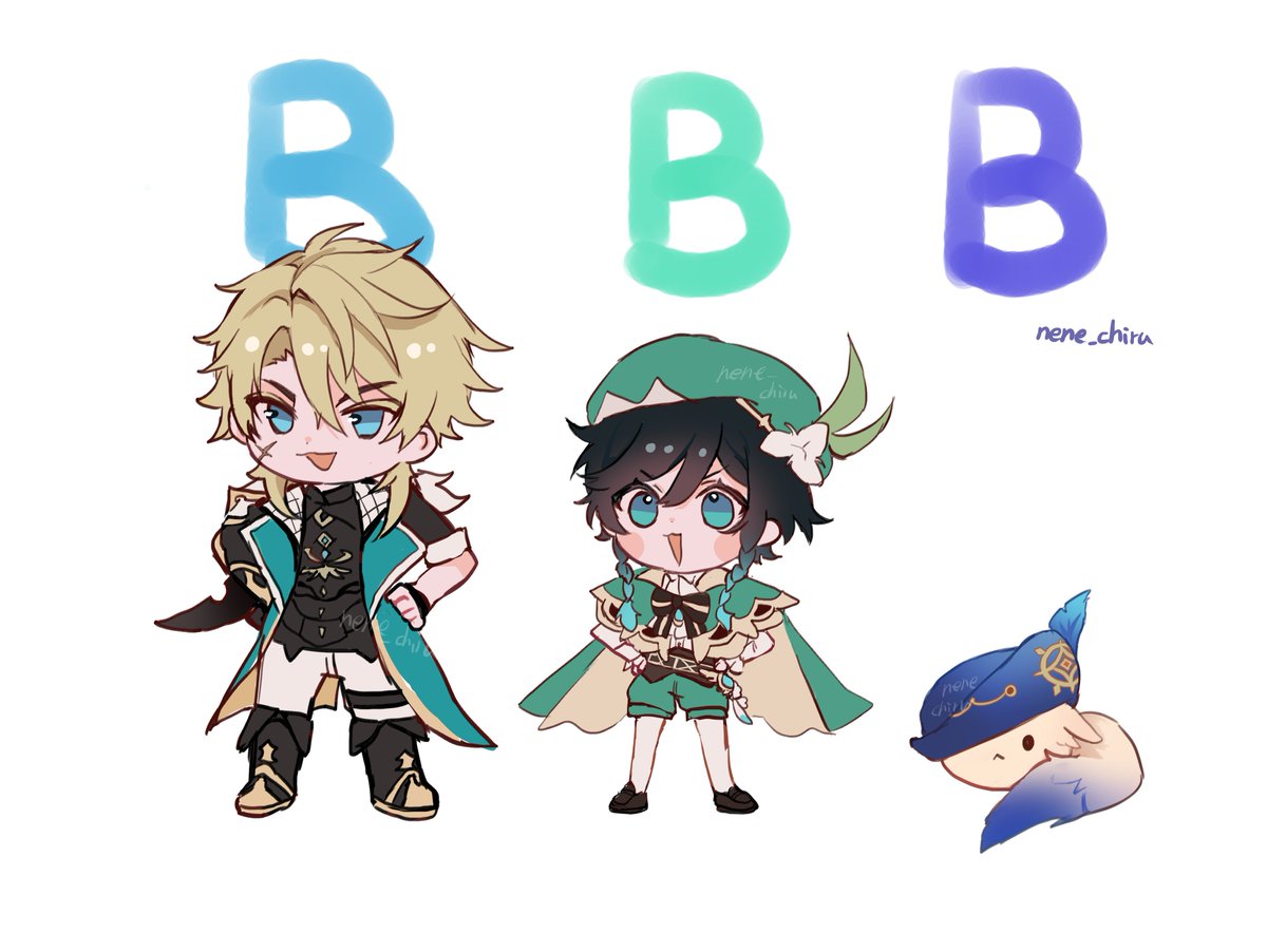 nene_chiru's tweet image. B❗️B❗️B❗️