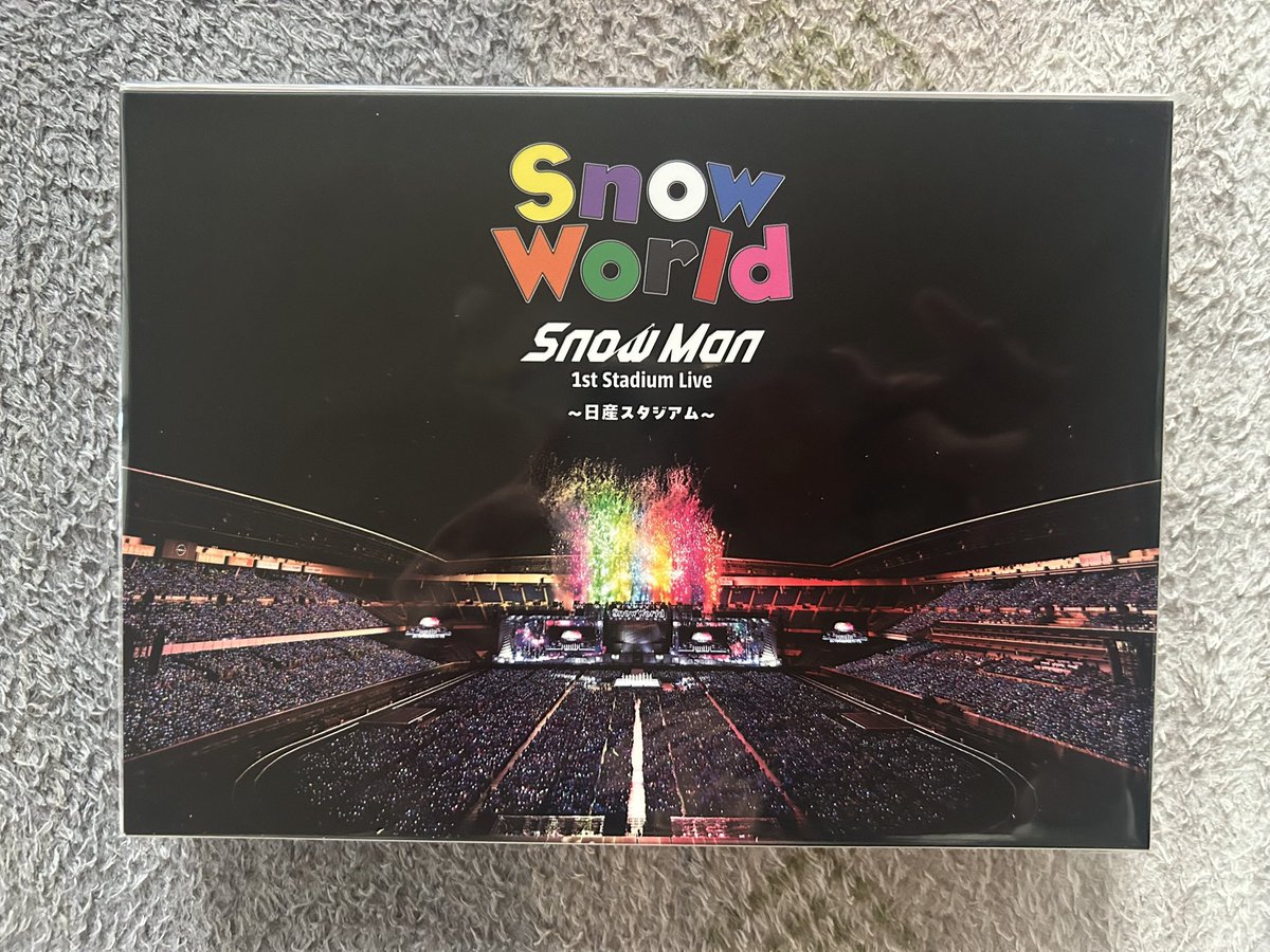 スノワのDVD届いた～！！⸜🙌🏻⸝‍♡♡ でもみんな不具合が～…って書い