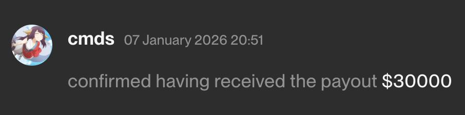 glider_xyz's tweet photo. @cmdsclf received a payout for a high-severity bug on https://t.co/umv5g67DZV

A high-severity vulnerability related to fee accounting was identified.

The issue could have impacted liquidity calculations in rare edge-case scenarios.

There was no immediate fund impact. The finding helped the team strengthen protocol robustness across all edge cases.