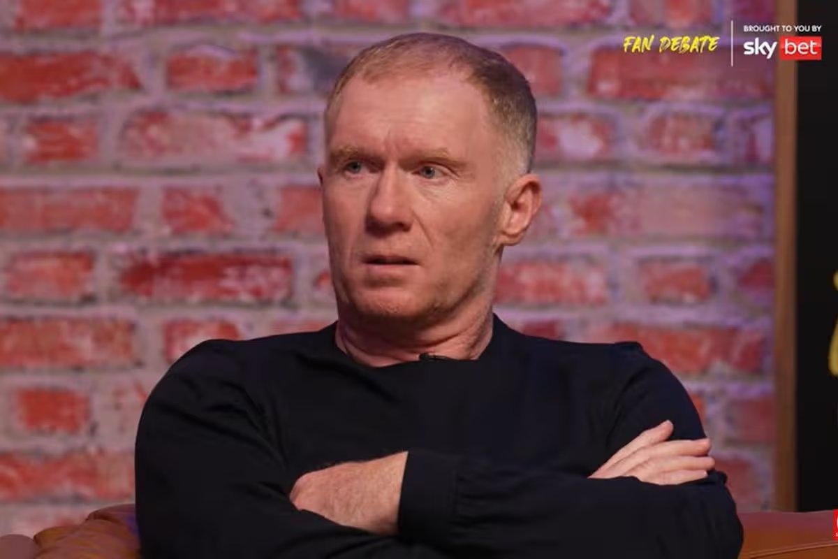 FrankEra_'s tweet image. 🚨🎙️ | Paul Scholes on his comments about Lisandro Martinez:  

"No, I'm not apologising for it, no. The thing we were trying to say was we thought and it STILL is: physically, it's a mismatch.. he's had one good game [smiles]."