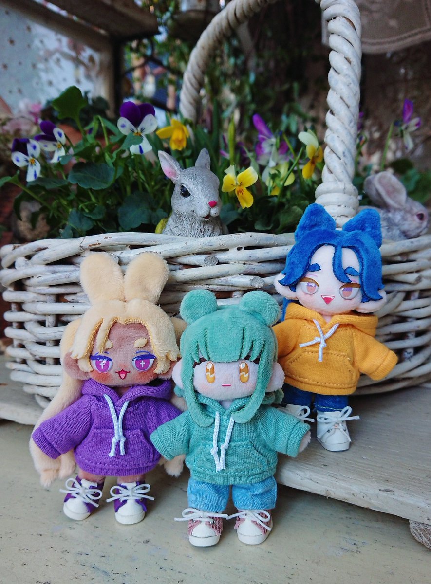 ハンドメイド ぬい 洋服付きpunimilio punimilioとちいさなnuiもの展 ꕤ.｡参加作家様のご紹介｡.ꕤ︎︎ 【 BK