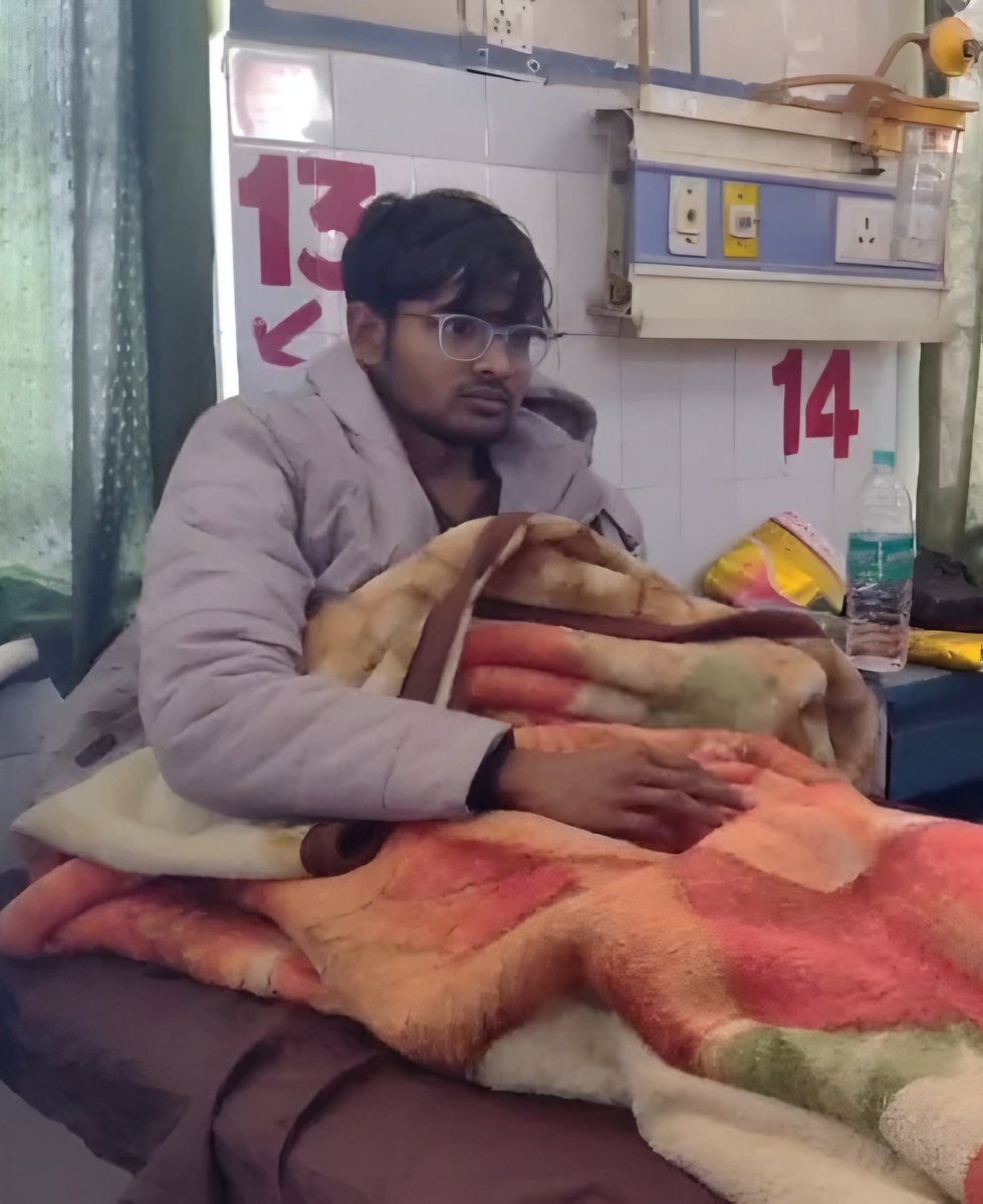He is Suraj Bhaskar.

He wanted to become a doctor. Realising it was not possible through the normal route, he cut off part of his own leg to become eligible under the disability quota.

Since a police investigation report is required for a disability certificate, he informed the