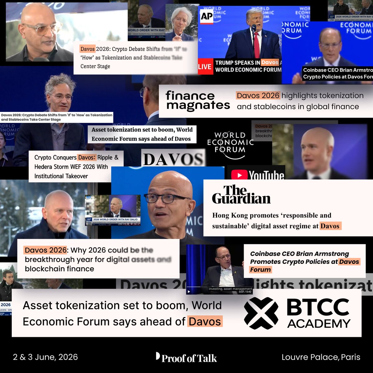 One of the clearest signals from #WEF26 was how much the conversation on  digital assets has matured. @cz_binance shared that the next phase of the  crypto industry will be driven by tokenization,